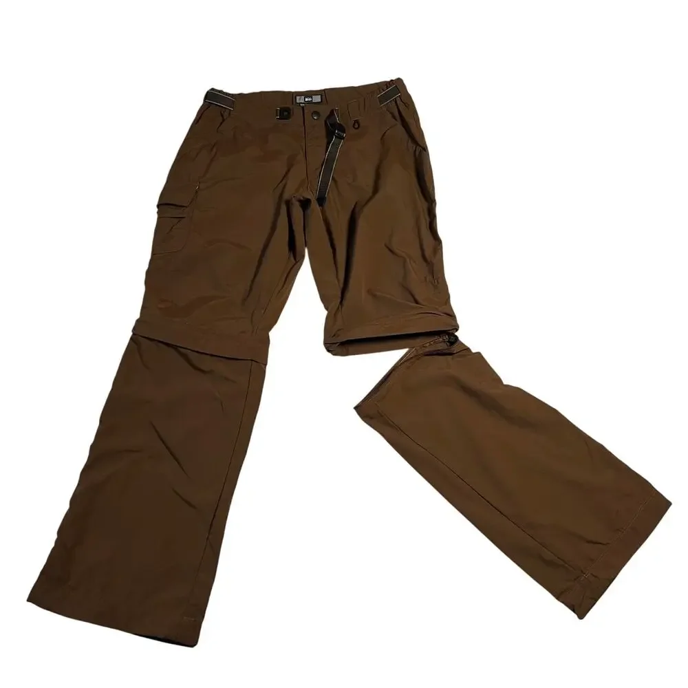 REI Women's Nylon Straight Leg Convertible Cargo Pants Size 6P UPF 30+ Hiking